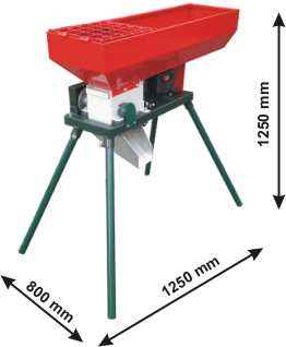 dimenzije  drobilica dlo120er
