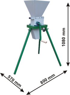 dimenzije drobilica dlo80r